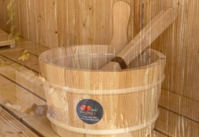 baldes para sauna